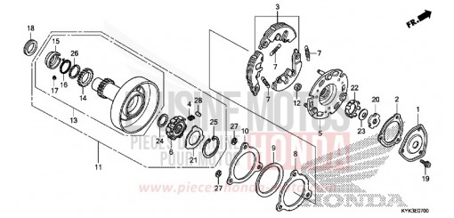 ONE WAY CLUTCH CRF110FN de 2022